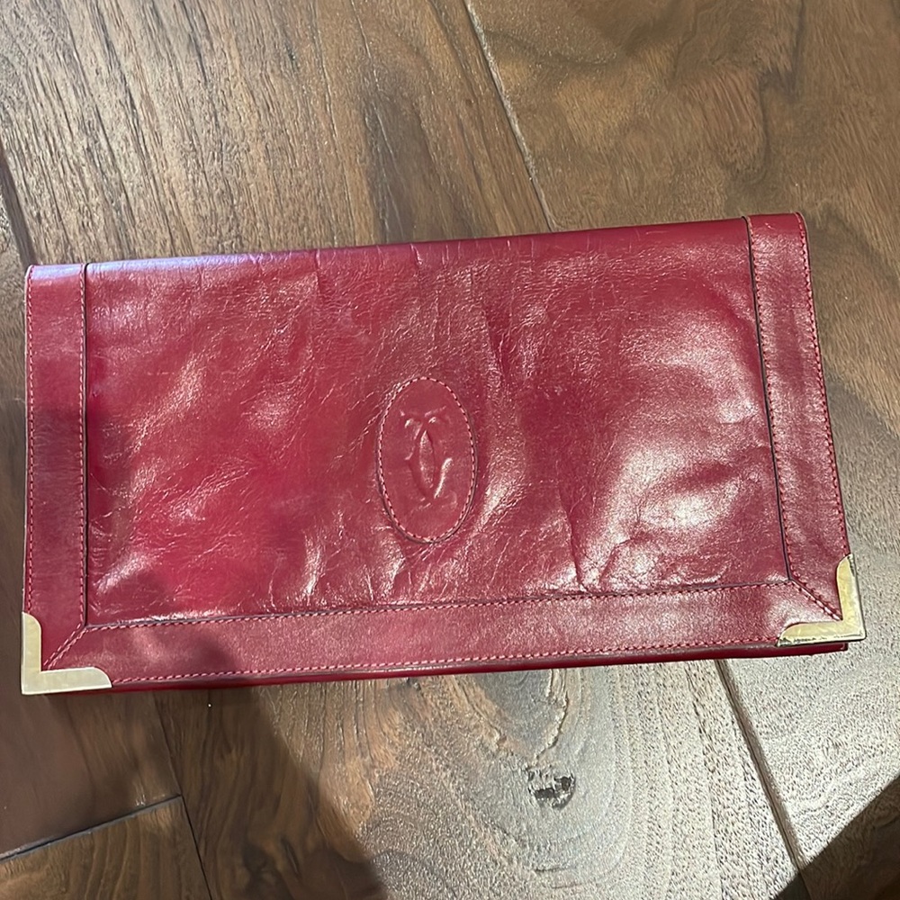 Red Vintage Cartier bag